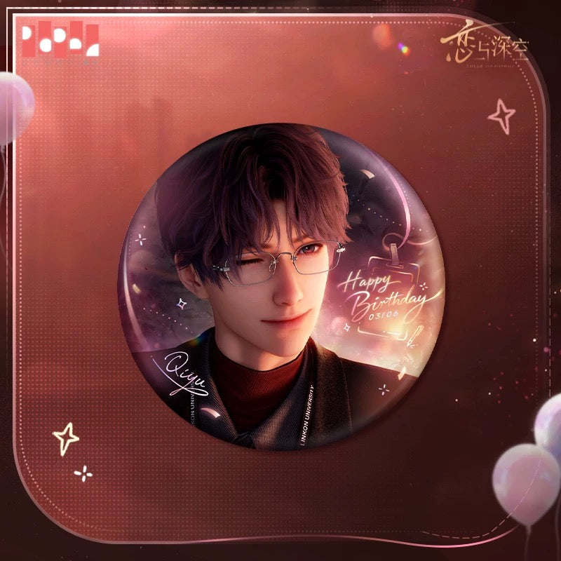 (Pre-order) Love and Deepspace - Rafayel 祁煜 2026 Birthday Badge(2)
