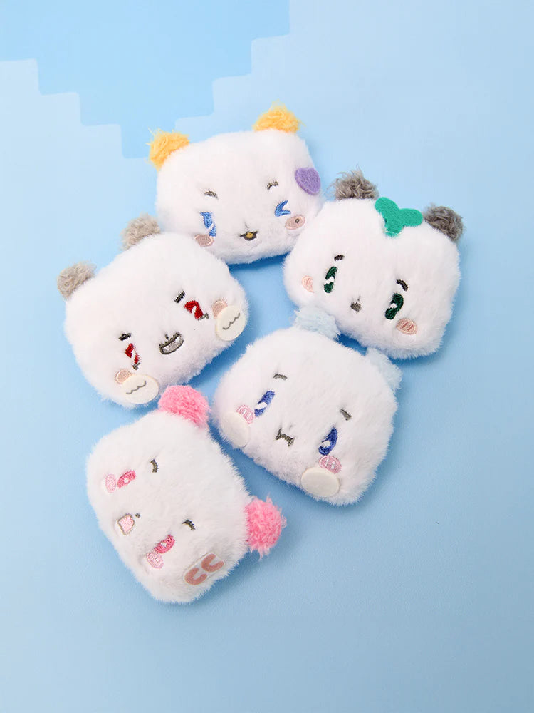 (Pre-order) PLAVE x LINEFRIENDS - MMMM BABY ROOM - PLUSH BADGE (10 TYPES RANDOM)