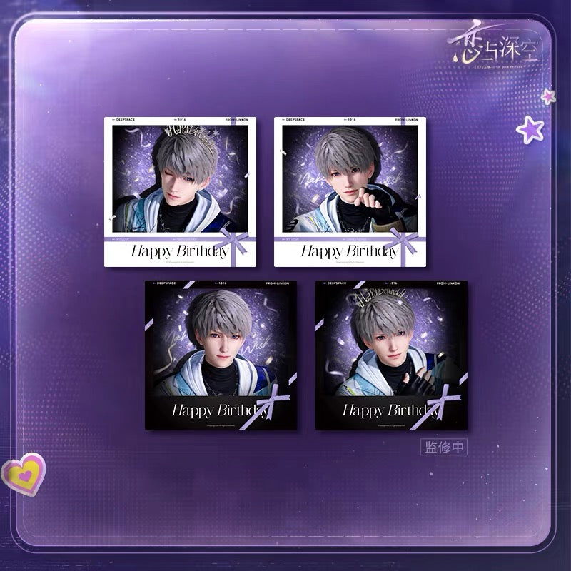 (Pre-order) Love and Deepspace - Xavier 沈星回 2026 Birthday Instant Photo Set