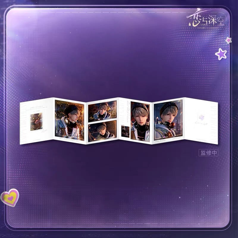 (Pre-order) Love and Deepspace - Xavier 沈星回 2026 Birthday Translucent Film Foldout Booklet