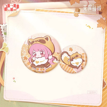 (Pre-order) INFINITY NIKKI/无限暖暖 - [Tales of Tails 茸尾物语] - Mini Badge/Pin Set