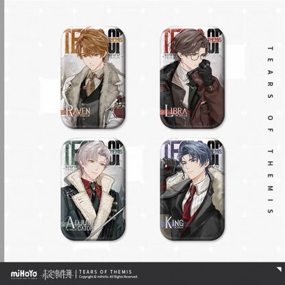 (Pre-order) Tears of Themis/未定事件簿 - [JUDGMENT ON THE WHITE EXPANSE] 冰原上的审判系列 - Rectangular Badge/Pin