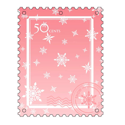 [Letters From The Snowy Night] - Acrylic Photocard Polaroid Display Frame