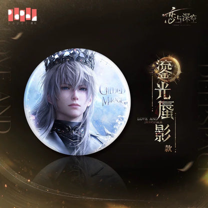 (Pre-order) Love and Deepspace - [Xavier: King of Darknight] 沈星回 - Badge/Pin