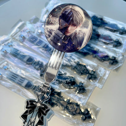 Fork Acrylic Magnetic Photo-taking Sticks