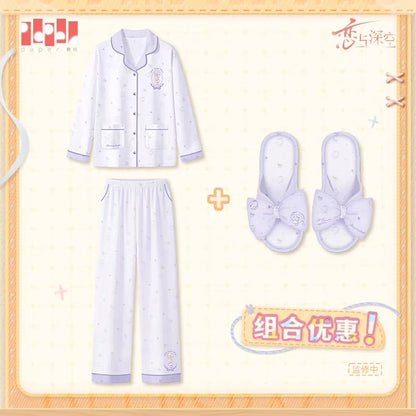 (Pre-order) Love and Deepspace - [Sweet Dream Wonder 甜梦如织系列] - Pajamas&Slippers Set