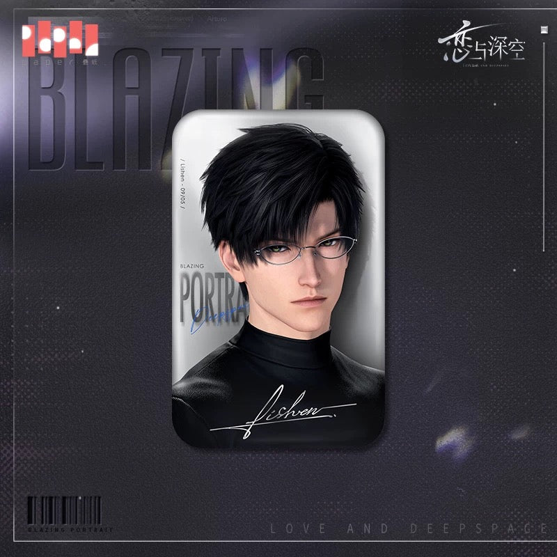 (Pre-order) Love and Deepspace - [Blazing Portrait 炽型定格系列] - Badge/Pin