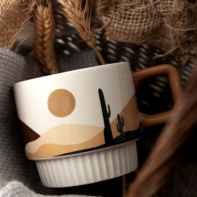 Desert Oasis Ceramic Mug