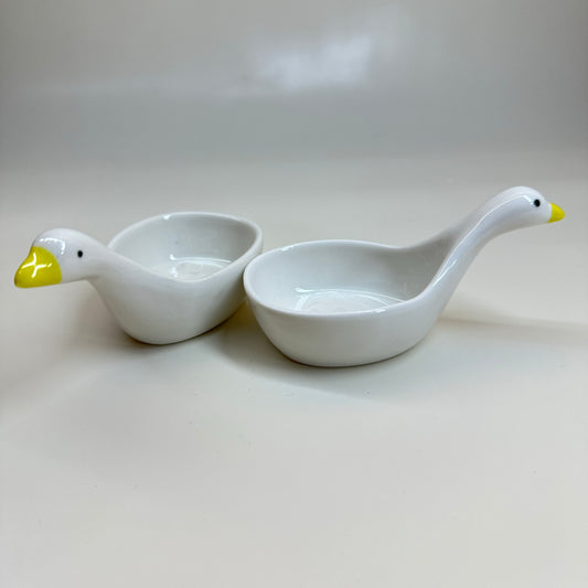 Japanese Cute Duckling Ceramic Dipping Sauce Plate