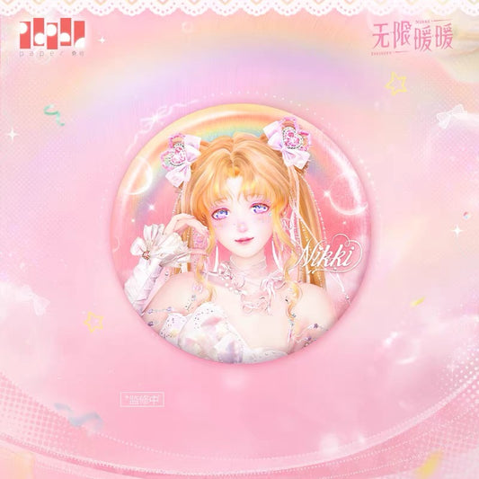 (Pre-order) INFINITY NIKKI/无限暖暖 - [Uncrowned Heart 予我无冕之心] - Badge/Pin