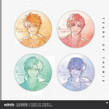 (Pre-order) Tears of Themis/未定事件簿 - [Forever Begins With You] 你是我心动的唯一真相 - 58mm Badge/Pin