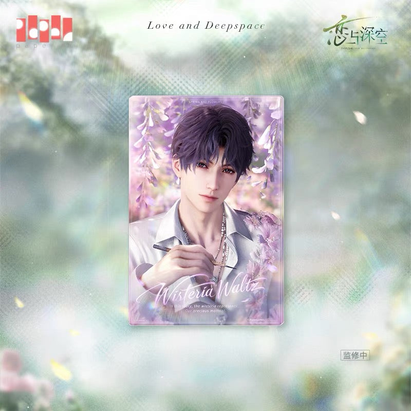 (Pre-order) Love and Deepspace - [Spring and Flowers 春天对花所做的事系列] - Shikishi Board