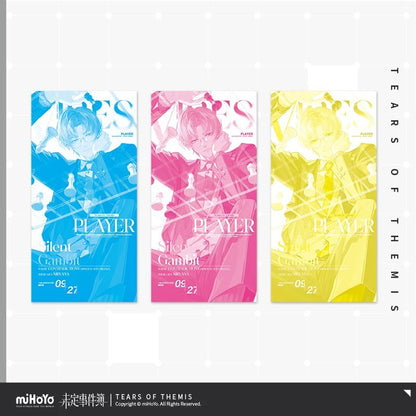 (Pre-order) Tears of Themis/未定事件簿 - [VIBES] Complimentary Gift - RGB Overlay Transparent Card