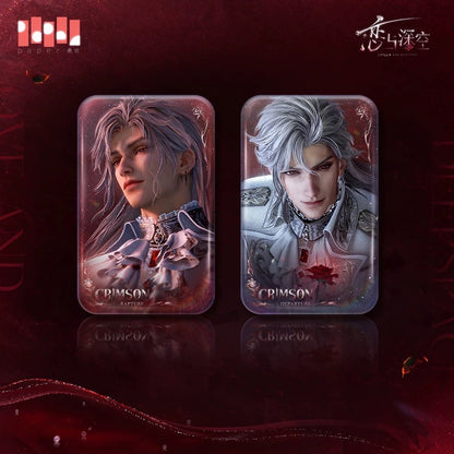 (Pre-order) Love and Deepspace - [Sylus: Silverwing Fiend] 秦彻 - Rectangular Badge/Pin