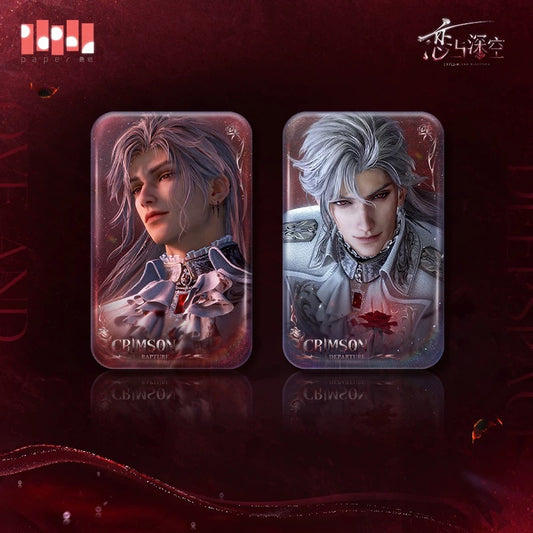 (Pre-order) Love and Deepspace - [Sylus: Silverwing Fiend] 秦彻 - Rectangular Badge/Pin
