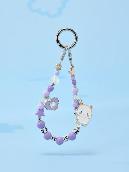 (Pre-order) PLAVE x LINEFRIENDS - MMMM BABY ROOM - METAL CHARM STRAP