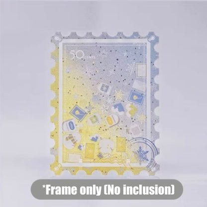 [Letters From The Snowy Night] - Acrylic Photocard Polaroid Display Frame