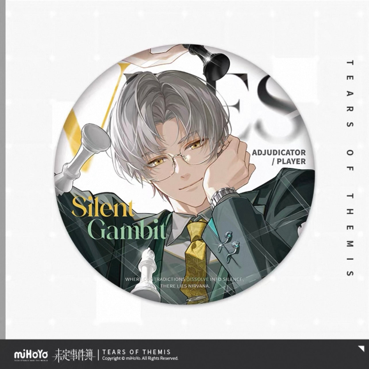 (Pre-order) Tears of Themis/未定事件簿 - [VIBES] 系列 - Badge/Pin