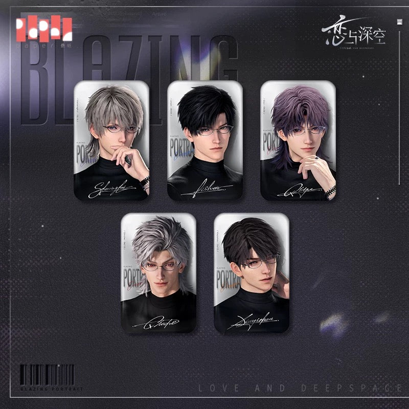 (Pre-order) Love and Deepspace - [Blazing Portrait 炽型定格系列] - Badge/Pin