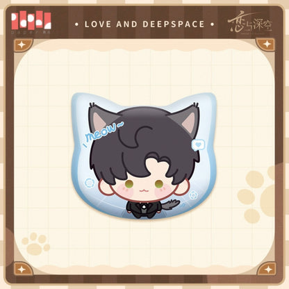 (Pre-order) Love and Deepspace - [Your Cat Missed You] - Badge/Pin Chibi ver.