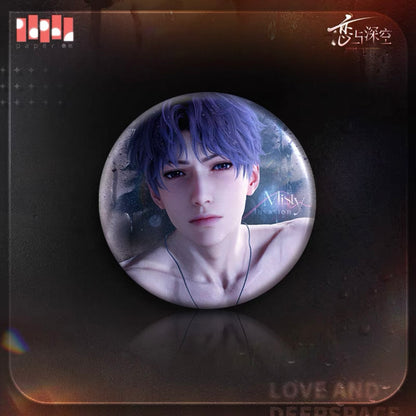 Love and Deepspace - [Misty Invasion] Series - Badge/Pin (75mm) (All 4 Types)