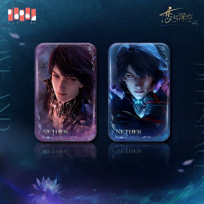 (Pre-order) Love and Deepspace - [Caleb: Netherlord] 夏以昼 - Rectangular Badge/Pin
