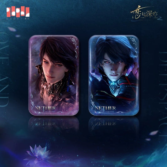 (Pre-order) Love and Deepspace - [Caleb: Netherlord] 夏以昼 - Rectangular Badge/Pin