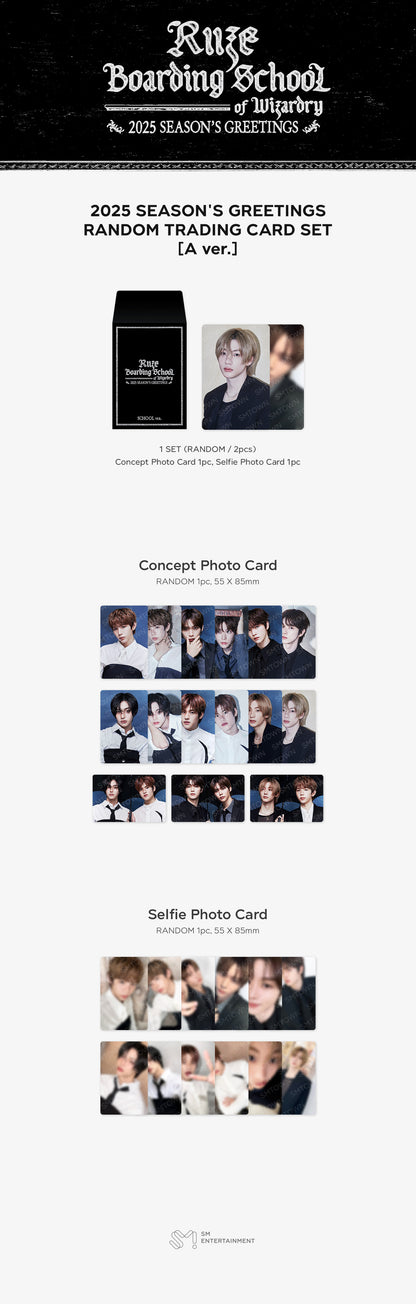 RIIZE - [2025 SEASON’S GREETING MD] Random Trading Card Set