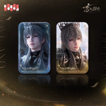 (Pre-order) Love and Deepspace - [Xavier: King of Darknight] 沈星回 - Rectangular Badge/Pin
