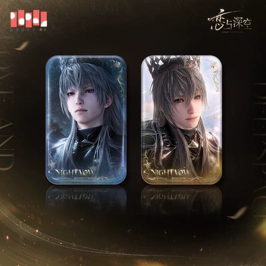 (Pre-order) Love and Deepspace - [Xavier: King of Darknight] 沈星回 - Rectangular Badge/Pin
