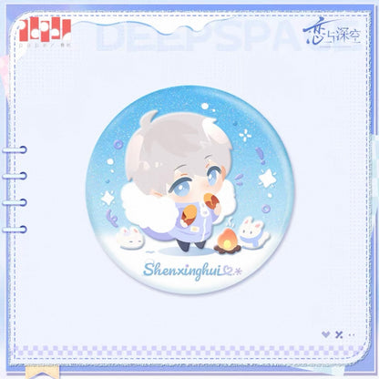 (Pre-order) Love and Deepspace - [Winter Wanders] 漫冬行记系列 - Chibi Badge/Pin