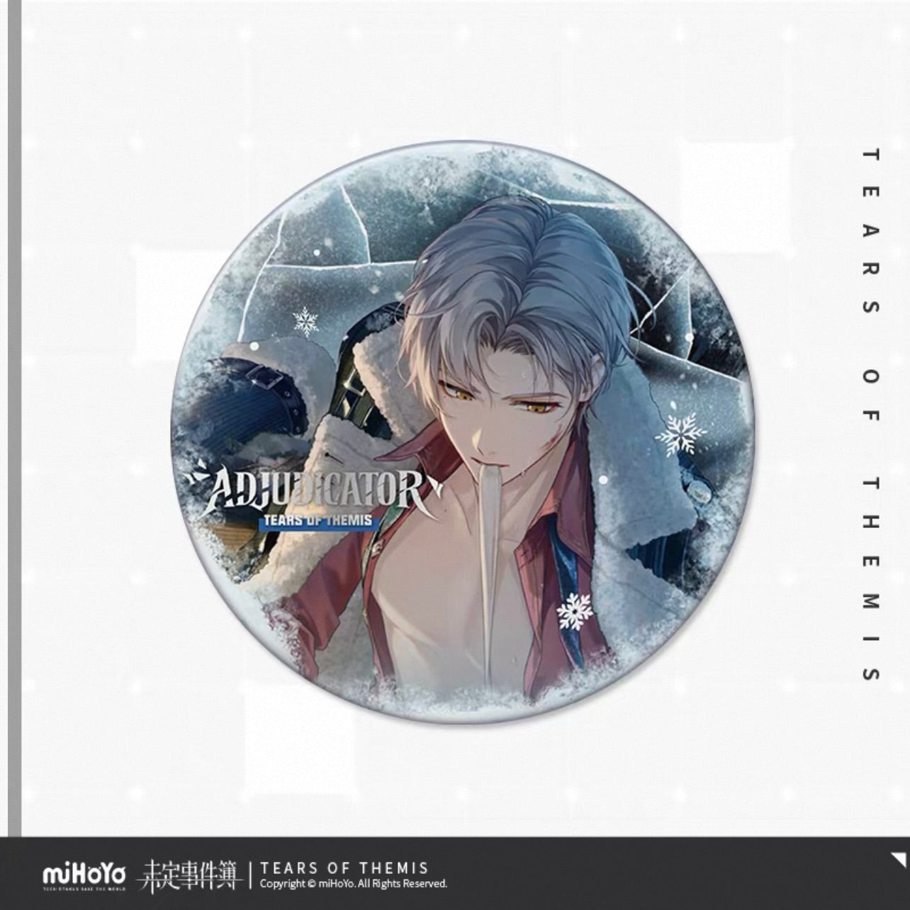 (Pre-order) Tears of Themis/未定事件簿 - [JUDGMENT ON THE WHITE EXPANSE] 冰原上的审判系列 - 75mm Badge/Pin