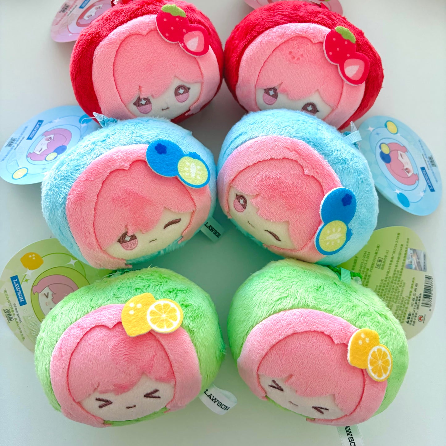 INFINITY NIKKI/无限暖暖 x LAWSON - [Dessert Magic 暖暖甜美魔法系列] - Plush Ball Keychain