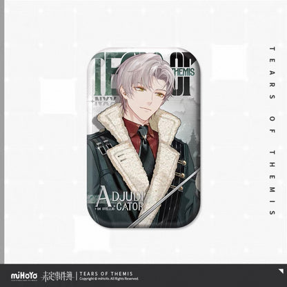 (Pre-order) Tears of Themis/未定事件簿 - [JUDGMENT ON THE WHITE EXPANSE] 冰原上的审判系列 - Rectangular Badge/Pin