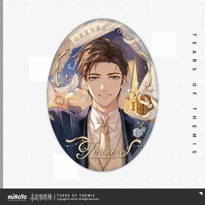 (Pre-order) Tears of Themis/未定事件簿 - [Forever Begins With You] 你是我心动的唯一真相 - Oval Badge/Pin