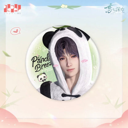 (Pre-order) Love and Deepspace - [Panda Breeze 竹林浅语系列] - 75mm Badge/Pin