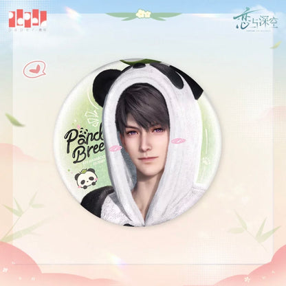 (Pre-order) Love and Deepspace - [Panda Breeze 竹林浅语系列] - 75mm Badge/Pin