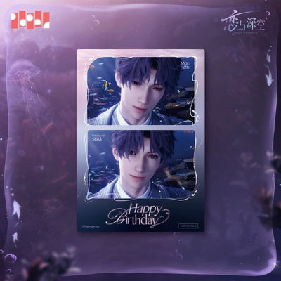 Love and Deepspace/恋与深空 - Rafayel 祁煜 2025 Birthday Merch Complimentary Gift - Postcard