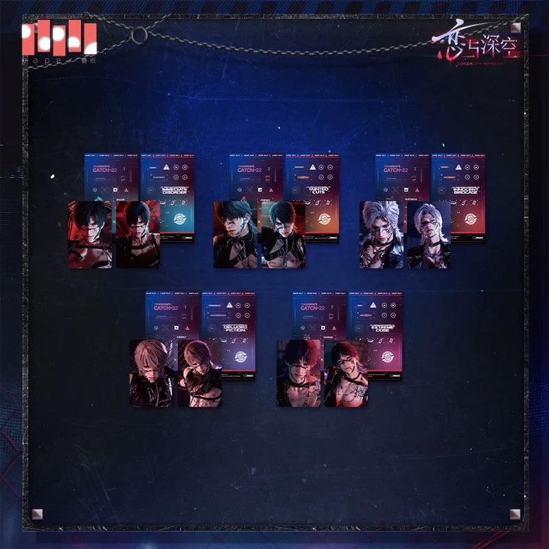 (Pre-order) Love and Deepspace - [Tomorrow’s Catch-22 明日无处可逃系列] - Photocard Set
