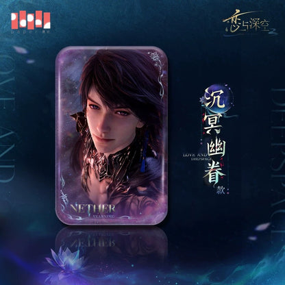 (Pre-order) Love and Deepspace - [Caleb: Netherlord] 夏以昼 - Rectangular Badge/Pin
