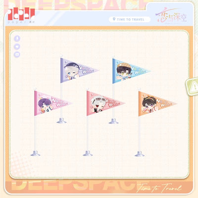 (Pre-order) Love and Deepspace/恋与深空 - [Time to Travel] 漫野趣途系列 Complimentary Gift - Flag