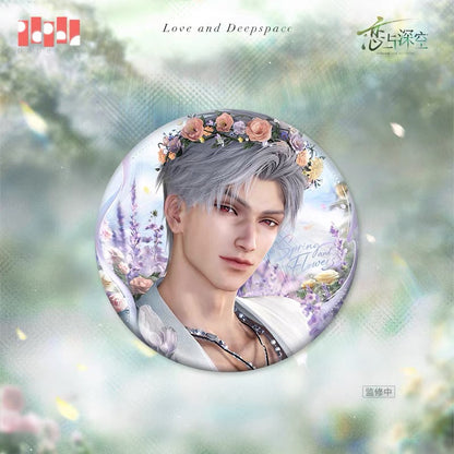 (Pre-order) Love and Deepspace - [Spring and Flowers 春天对花所做的事系列] - Badge/Pin