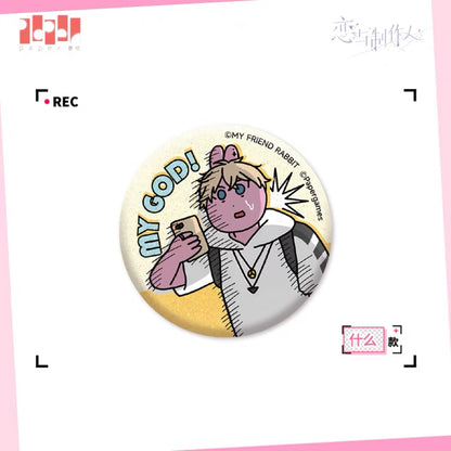 EVOLxLOVE/恋与制作人 x MY FRIEND RABBIT - Badgs (15 Types)