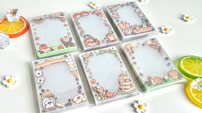 Decorative 61mm x 91mm Photo Card Sleeves (30PCS) ButterPuffly Decorative 61mm x 91mm Photo Card Sleeves (30PCS) ButterPuffly
