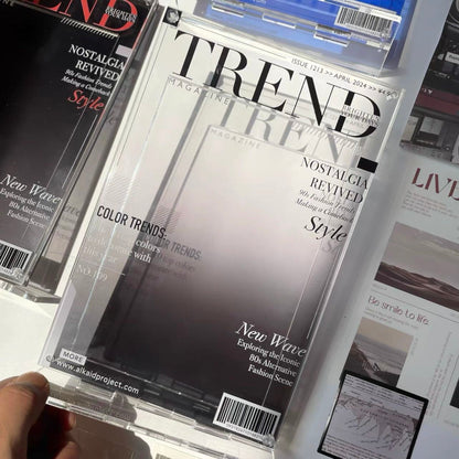 [TREND] Magazine - 6in Acrylic Postcard Display Frame (Large)