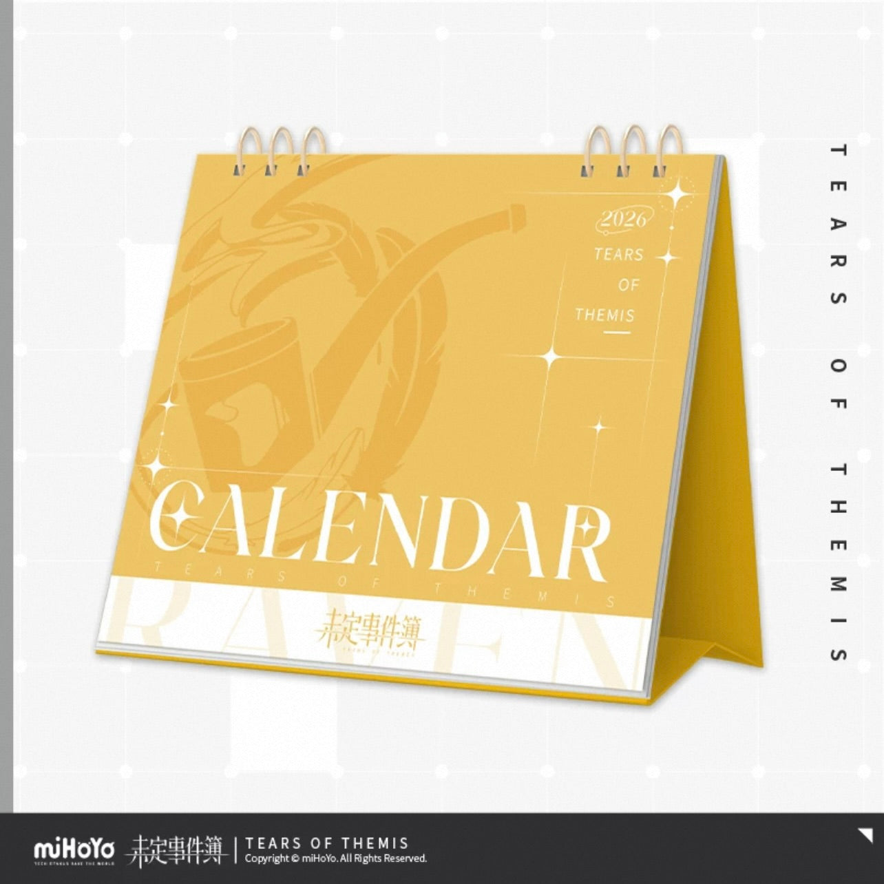 (Pre-order) Tears of Themis/未定事件簿 - 2026 Calendar