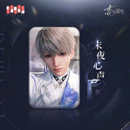 Love and Deepspace - Xavier 沈星回 [Lumiere] Series [Shimmering Moonlight] Badges(86*54mm) (All 2 Types)