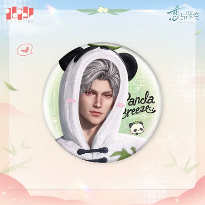 (Pre-order) Love and Deepspace - [Panda Breeze 竹林浅语系列] - 75mm Badge/Pin