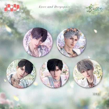(Pre-order) Love and Deepspace - [Spring and Flowers 春天对花所做的事系列] - Badge/Pin