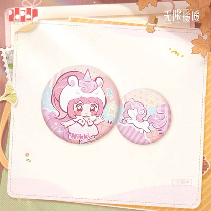 (Pre-order) INFINITY NIKKI/无限暖暖 - [Tales of Tails 茸尾物语] - Mini Badge/Pin Set